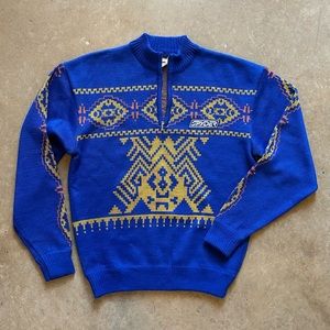 Vintage Men’s Spyder Half-zip Sweater